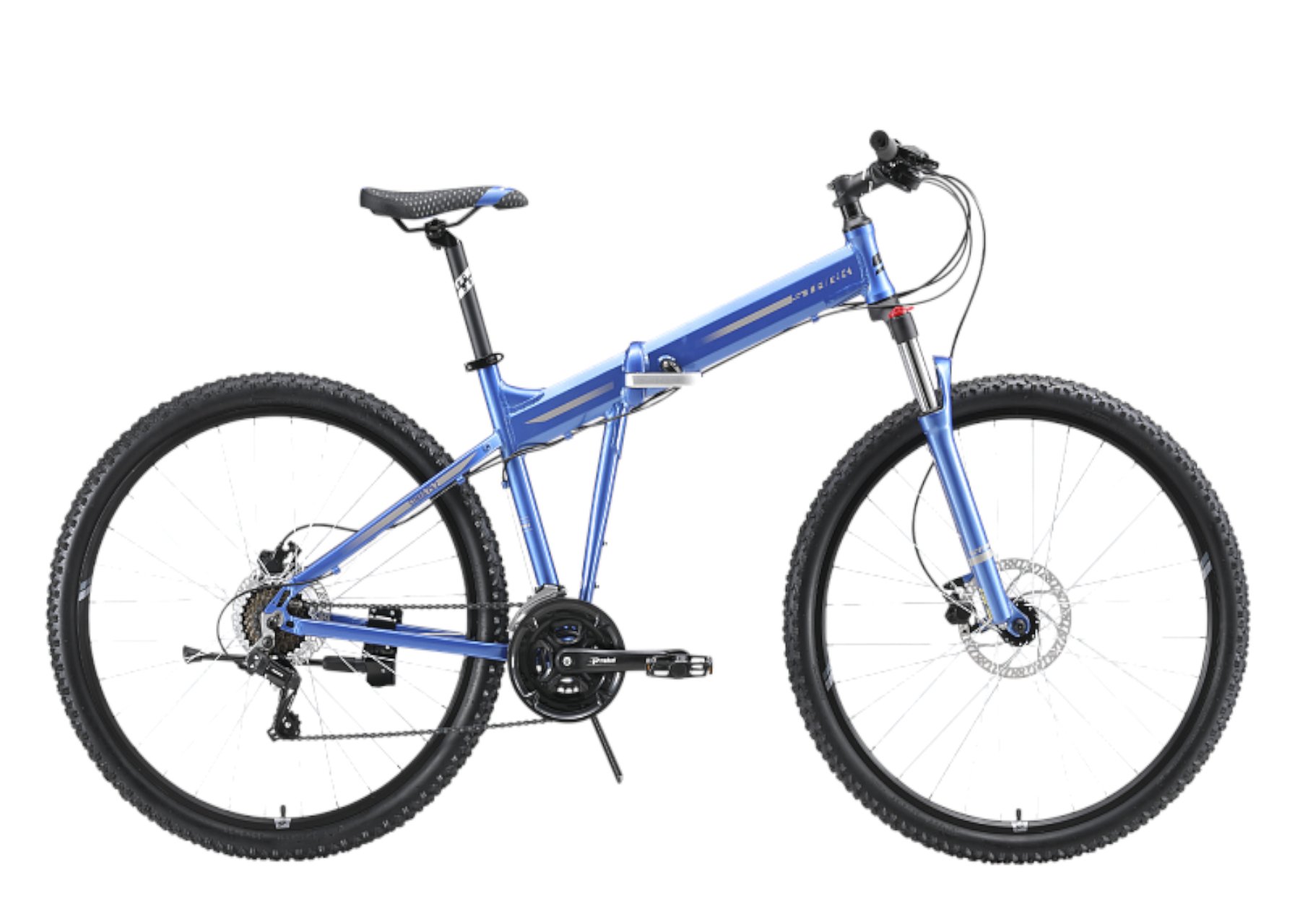 

Велосипед STARK Cobra 29.2 HD-20"-23г. (синий-серебристый-черный)
