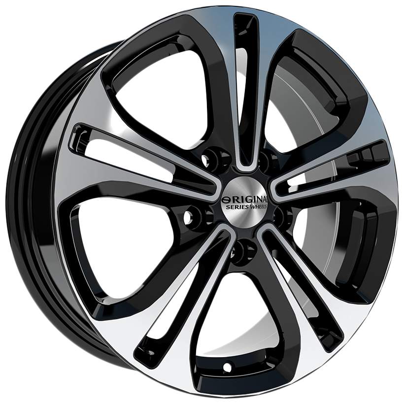 

Колесный диск SKAD KL-271 BFP 6.5x16/5x114.3 ET50 D67.1, Черный;серебристый