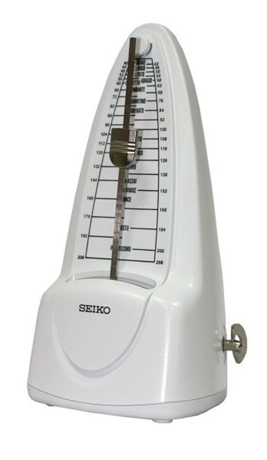 

Метроном механический со звонком Seiko SPM320 White