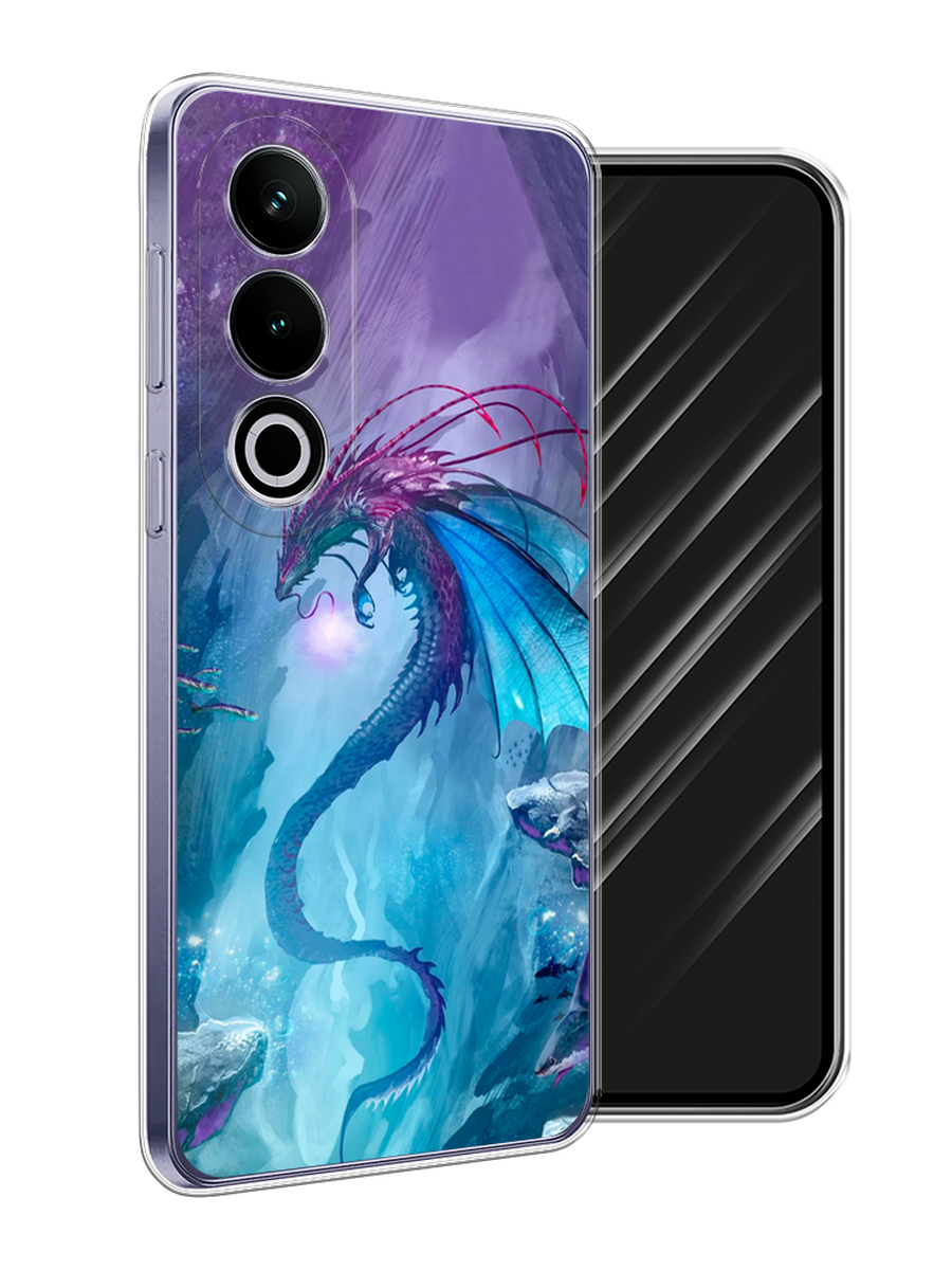 

Чехол Awog на OnePlus Ace 3V "Водный дракон", Голубой;фиолетовый;синий, 154850-1