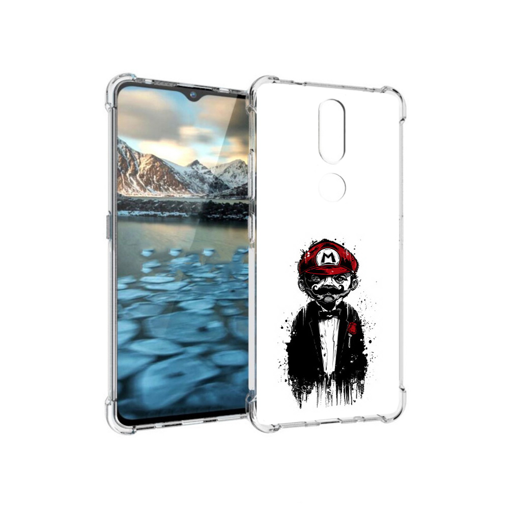 

Чехол MyPads Tocco для Nokia 2.4 марио (PT227049.107.458), Прозрачный, Tocco