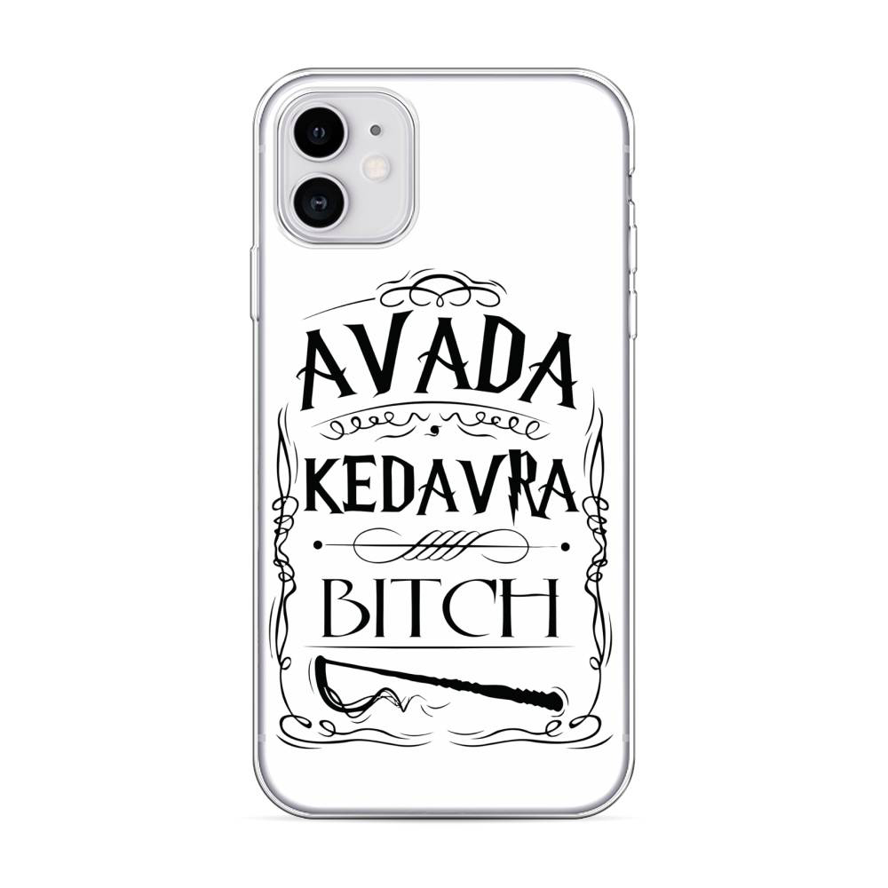 

Чехол Awog для Apple iPhone 11 "Avada kedavra bitch"