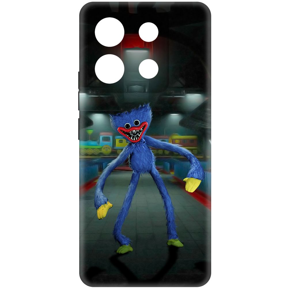 

Чехол-накладка Krutoff Soft Case Хаги Ваги для Xiaomi Redmi Note 13 Pro 5G черный