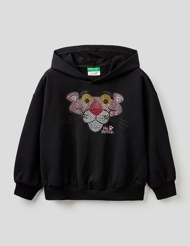 

Толстовка для девочек Benetton цв. черный р.170, 21A_3F60C2295