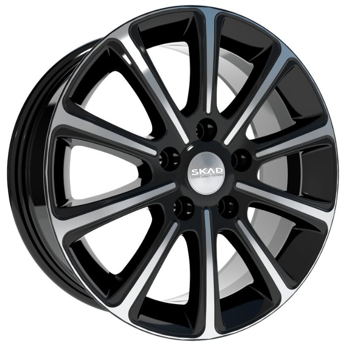 

Колесный диск SKAD Милан BFP 6.5x16/5x114.3 ET40 D67.1, Черный;серебристый