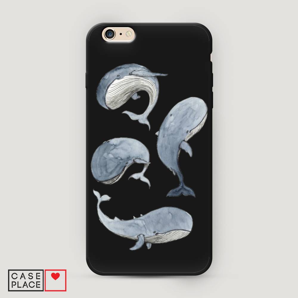 

Чехол Awog на Apple iPhone 6 Plus / Айфон 6 Plus "Киты", Разноцветный, 10552-1