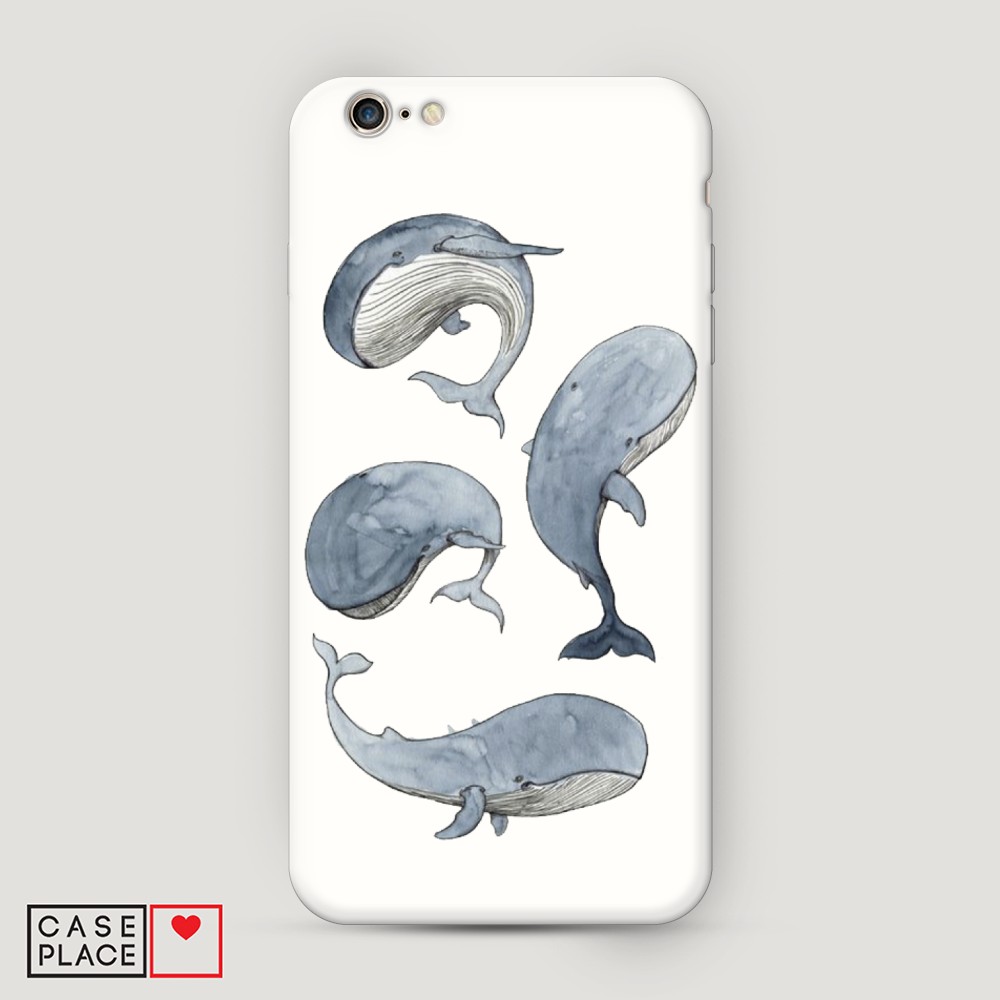 

Чехол Awog на Apple iPhone 6 Plus / Айфон 6 Plus "Киты", Разноцветный, 10557-1