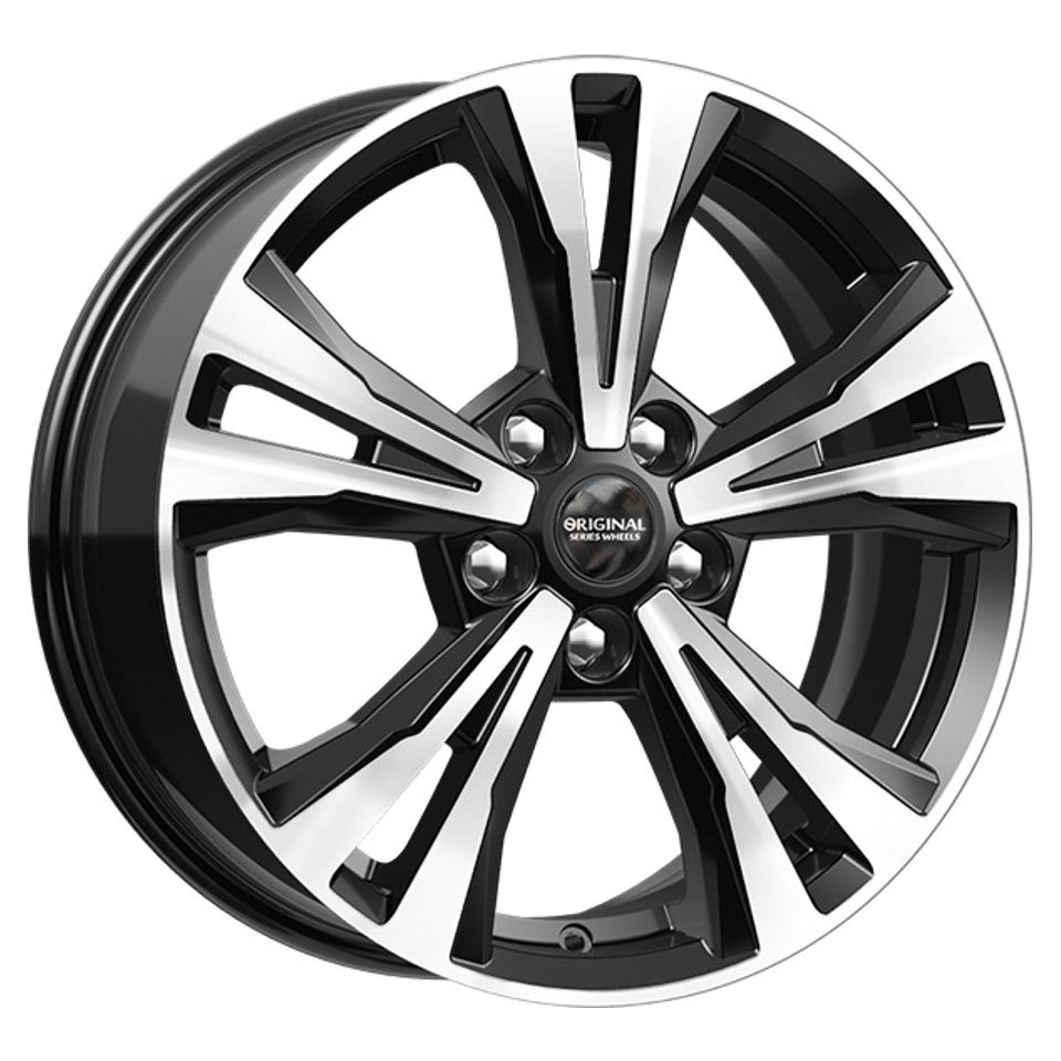 

Колесный диск SKAD KL-322 BFP 7x17/5x114.3 ET45 D66.1, Черный;серебристый