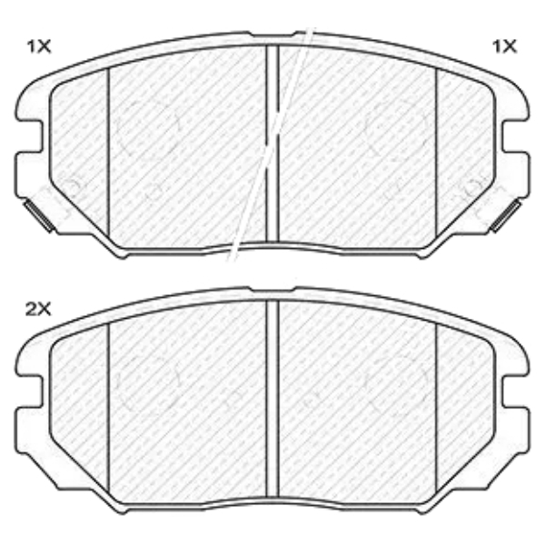 

Тормозные колодки AywiParts дисковые AW1810434