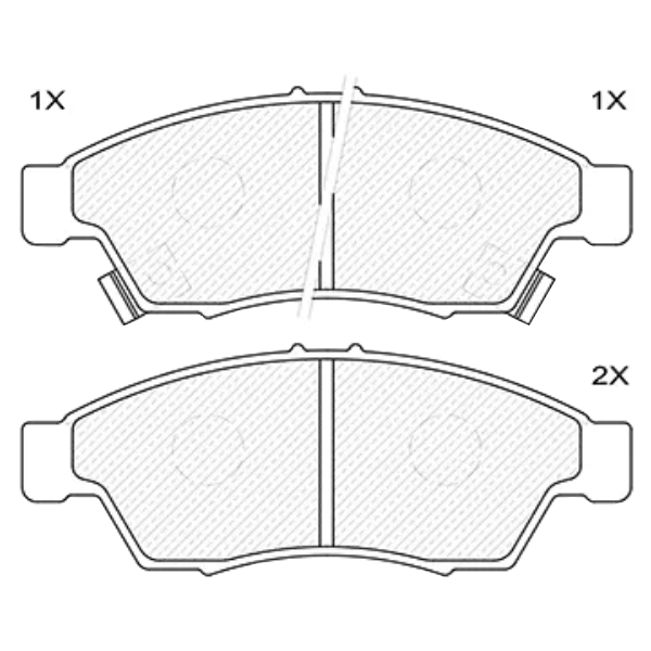 

Тормозные колодки AywiParts дисковые AW1810555