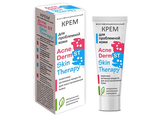 Крем Медикомед для проблемной кожи AcneDerm ST Skin Therapy туба 30 мл медикомед крем для тела коллаген комплекс 100
