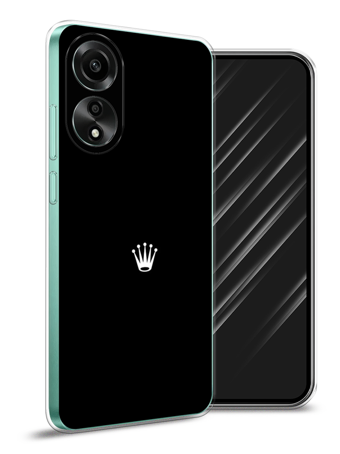 

Чехол Awog на Oppo A78 4G "Белая корона на черном фоне", Черный, 2514750-1