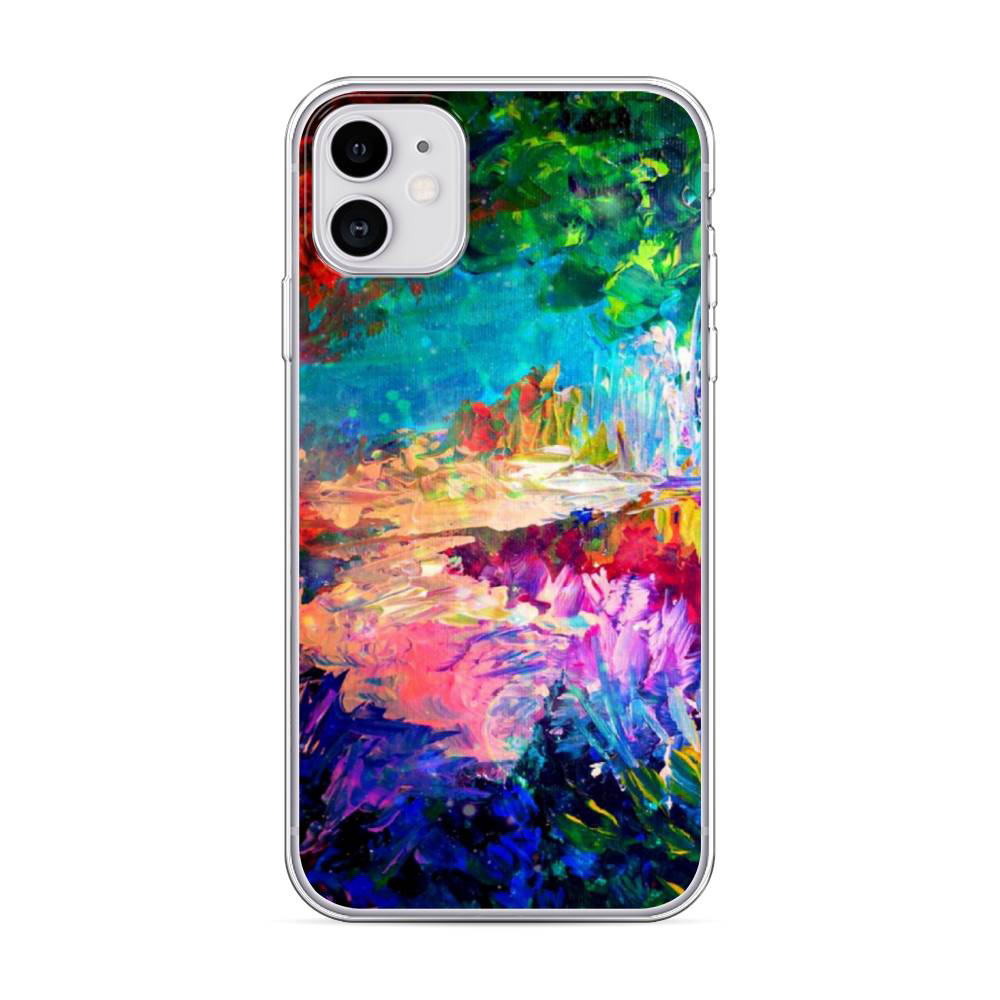 

Чехол Awog для Apple iPhone 11 "Лес-гуашь"