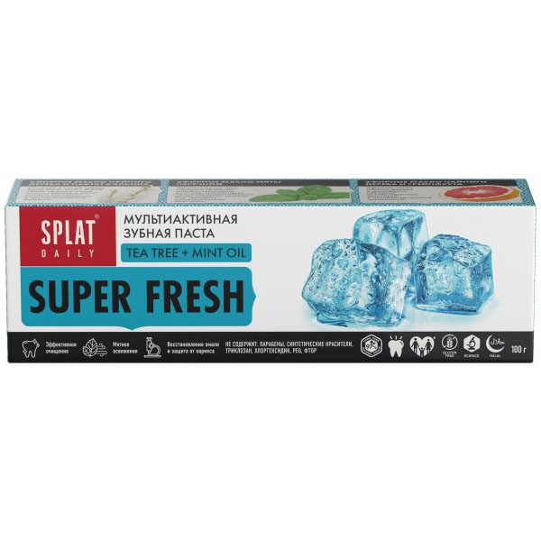 Купить Зубная паста Splat Daily Super Fresh 100 г