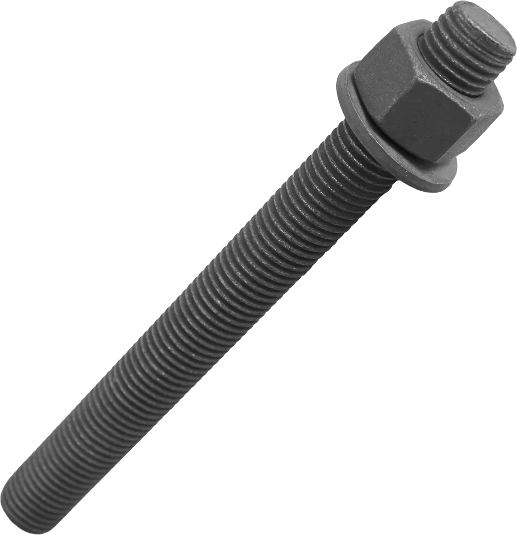 

Шпилька с резьбой Sormat M16x160 мм класс прочности 6.8