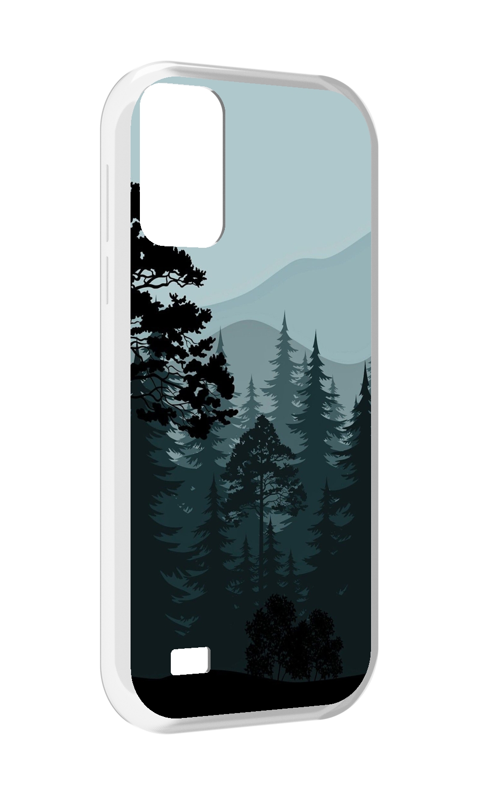 

Чехол MyPads темный лесочек для Oukitel C31, Прозрачный, Tocco