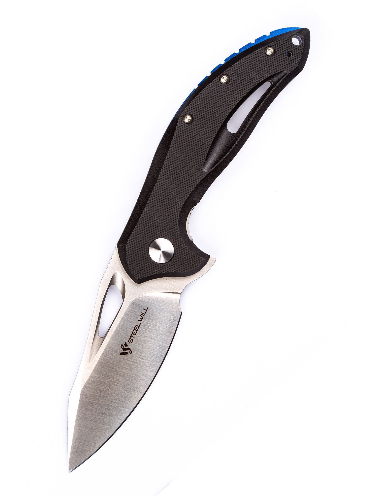 Туристический нож Steel Will F73 Screamer, black/blue