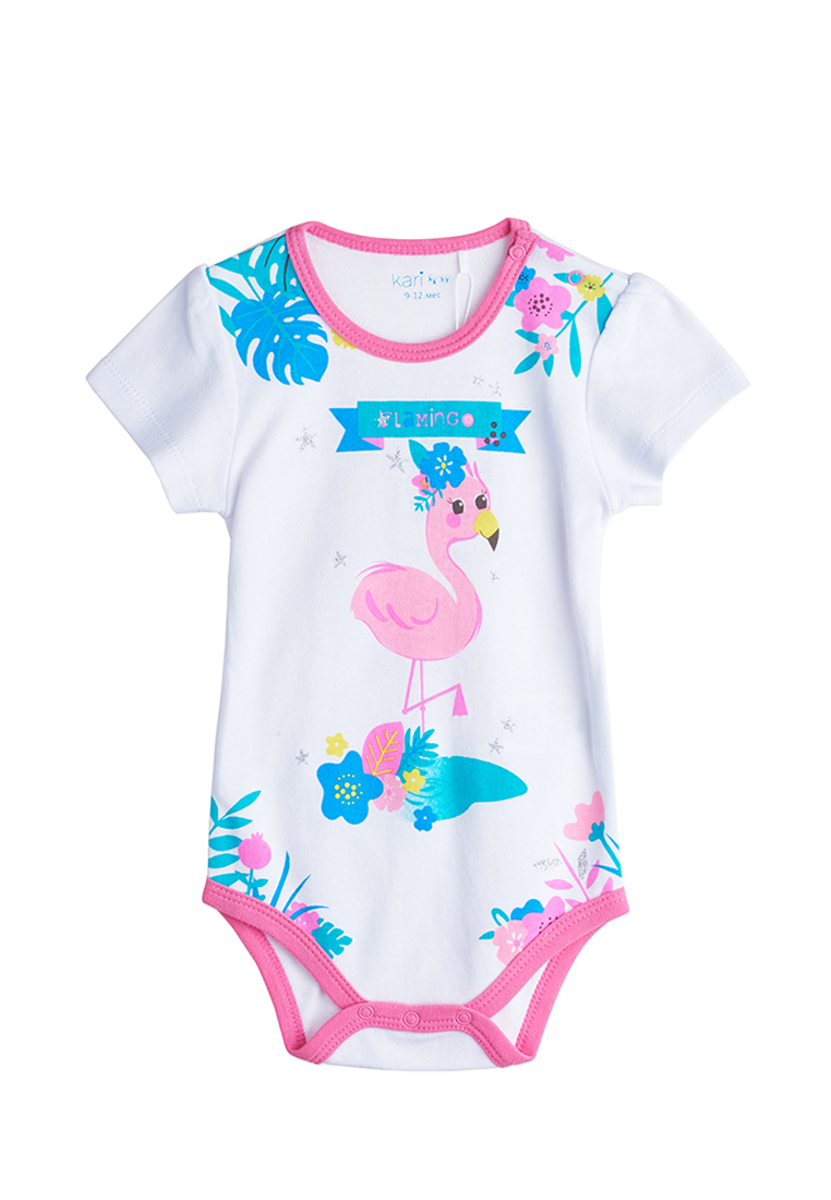 

Боди детское Kari baby SS19B52000319 белый р.80, SS19B52000319