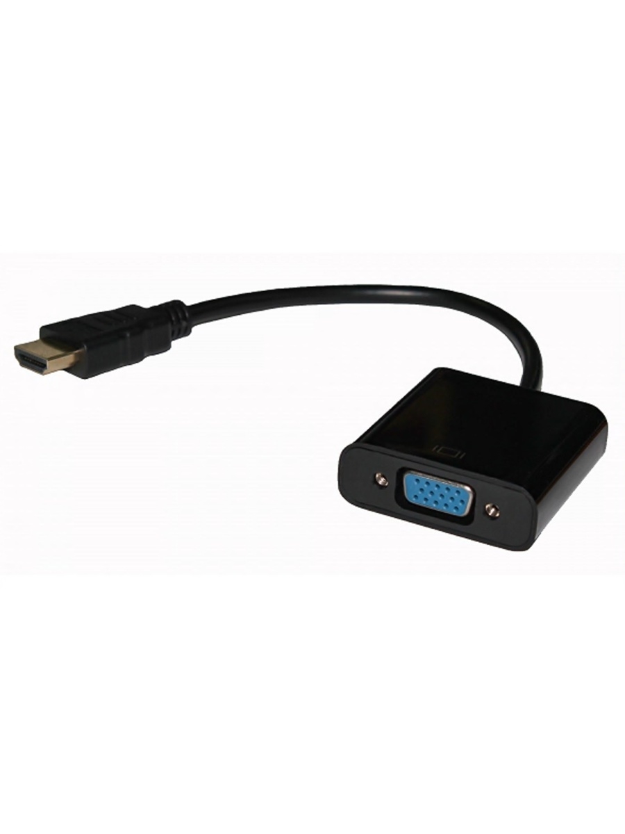 Переходник Palmexx HDMI - VGA PX/HDMI-VGA-BLK черный