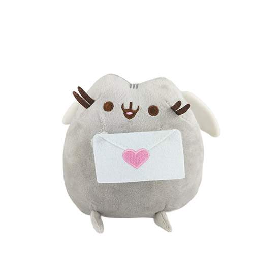 Мягкая игрушка StarFriend влюбленный кот Пушин с письмом Pusheen 15 см влюбленный дед мороз