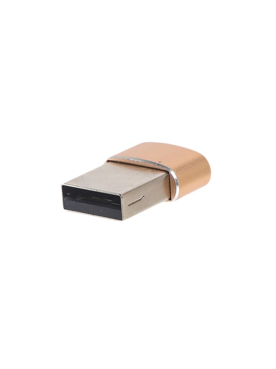 

Переходник Palmexx USB Type C - USB 2.0 вилка-розетка 0м (PX/ADAPT-USBC-USB-GLD)