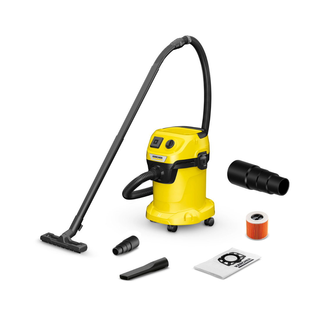 

Пылесос с розеткой Karcher WD 3 P V-17/4/20+переходник для электроинструмента 4 ст 22-35мм, WD 3 P V-17/4/20+переходник 4ст IVAHAVI