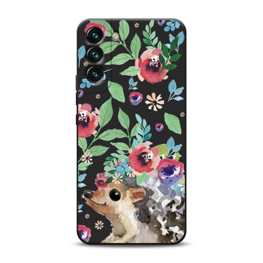 

Чехол Awog на Samsung Galaxy S22 / Самсунг S22 "Ежик в цветах акварель", Розовый;зеленый;коричневый, 2103852-1