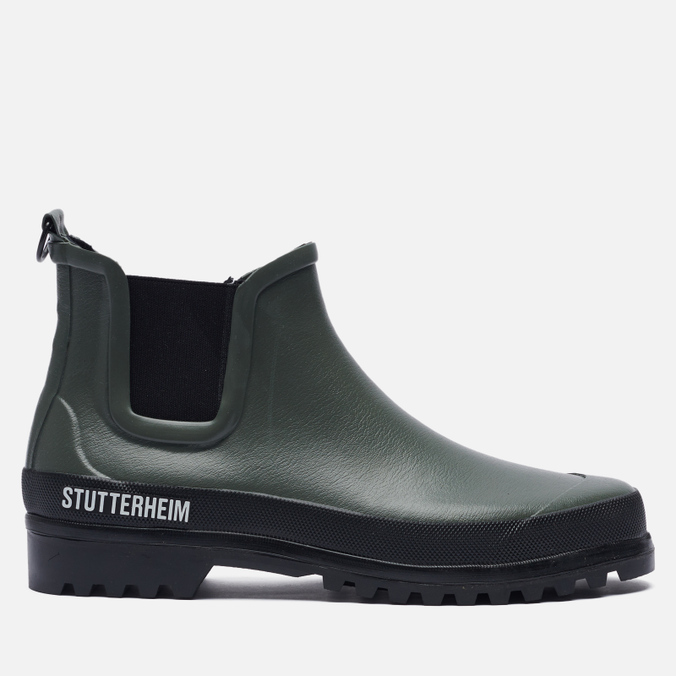 

Резиновые ботинки унисекс Stutterheim Chelsea Rainwalker зеленые 38 EU, Chelsea Rainwalker