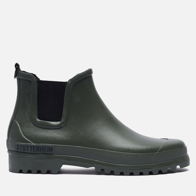 

Резиновые ботинки унисекс Stutterheim Chelsea Rainwalker зеленые 41 EU, Chelsea Rainwalker