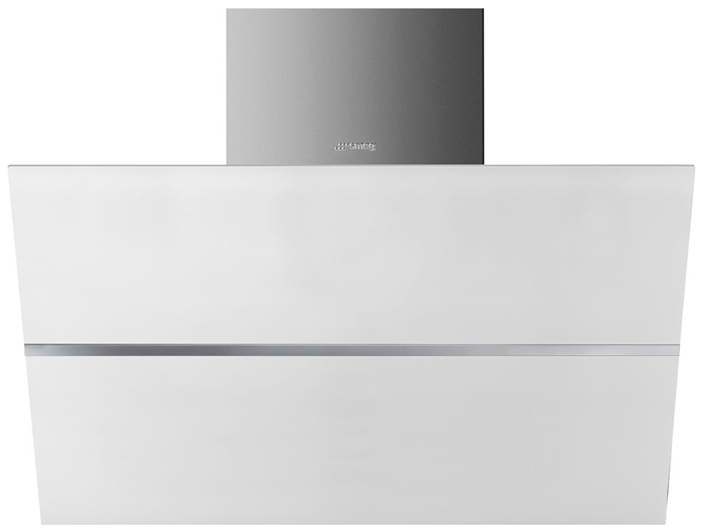 

Вытяжка настенная Smeg KCV 80 BE2 1М серебристый, белый, KCV 80 BE2