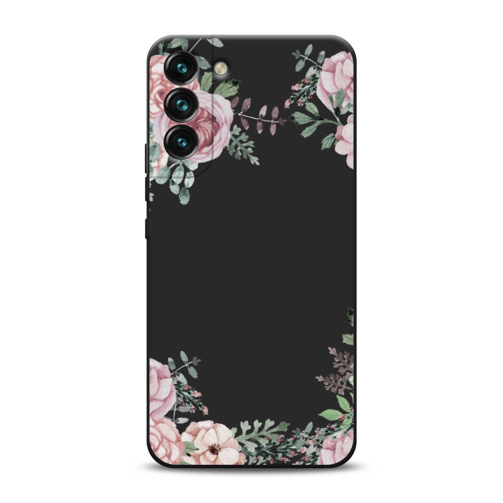 

Чехол Awog на Samsung Galaxy S22 / Самсунг S22 "Нежные розы акварель", Прозрачный;розовый;зеленый, 2103852-1