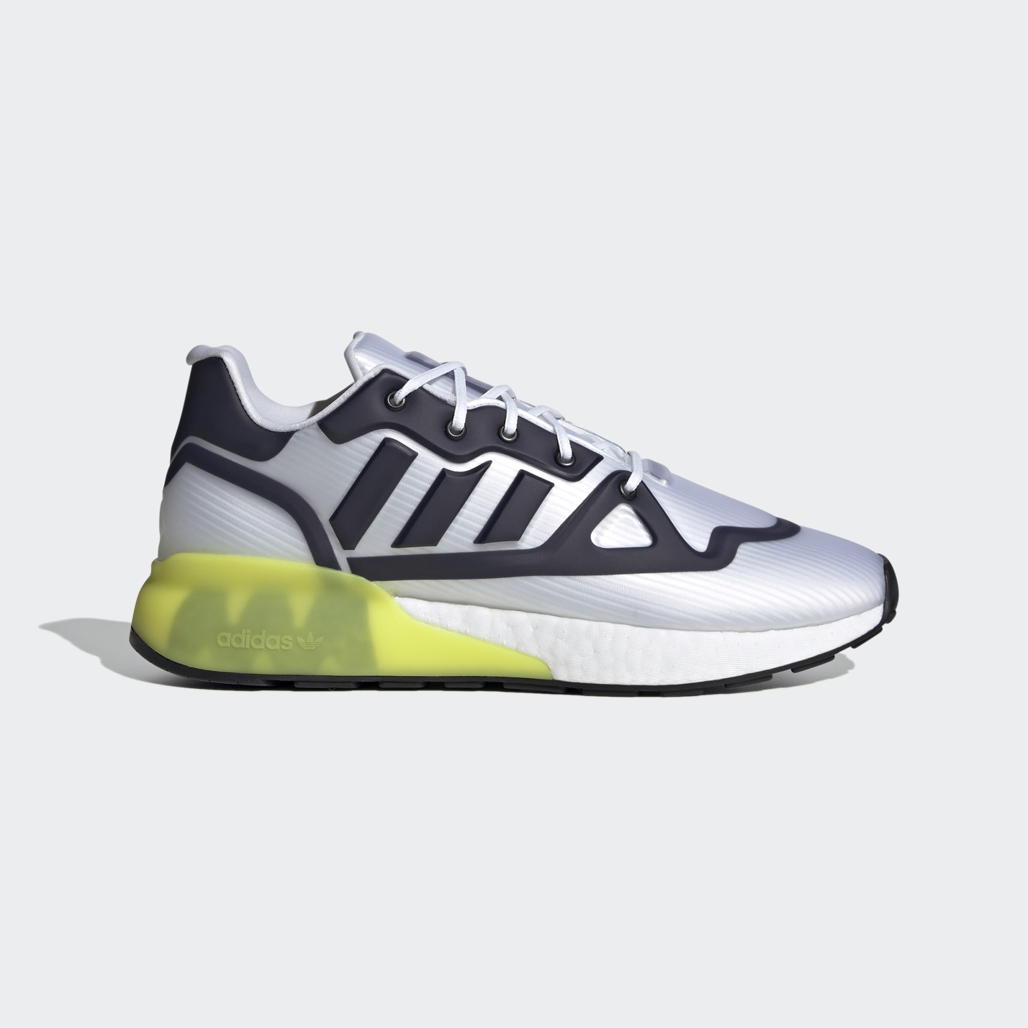 фото Кроссовки мужские adidas zx 2k boost futureshell серые 8 uk