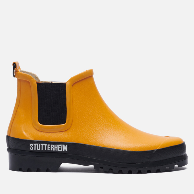 Резиновые ботинки унисекс Stutterheim Chelsea Rainwalker желтые 42 EU