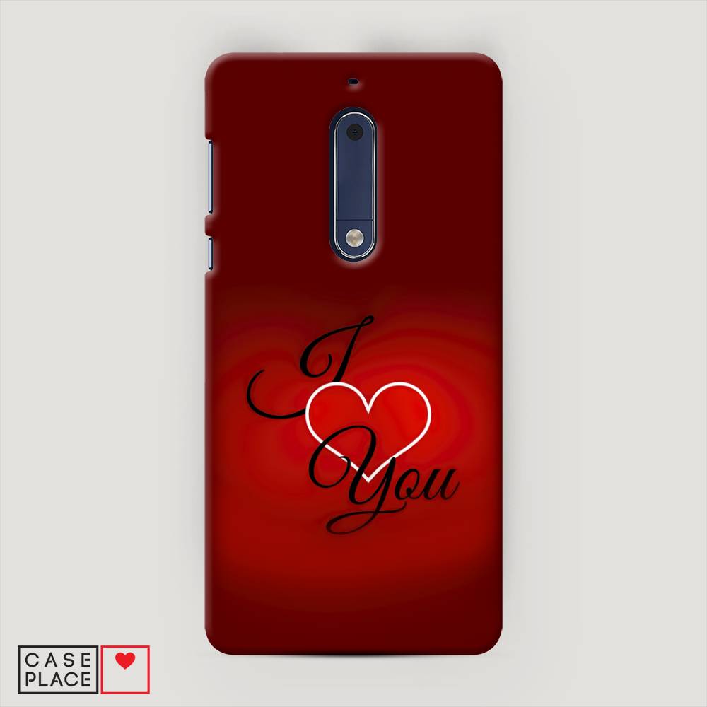 

Чехол Awog "I love you 3" для Nokia 5, 120220-5