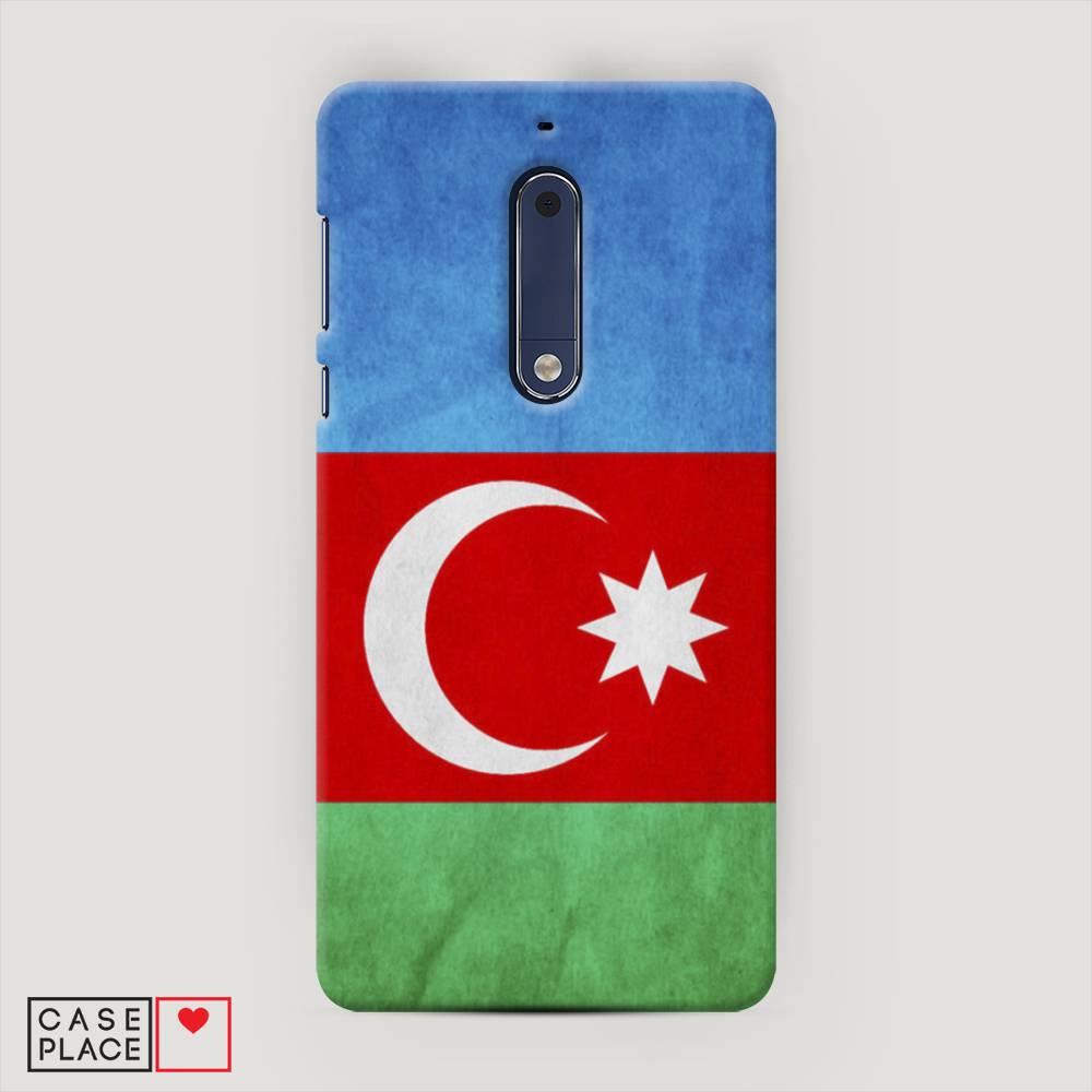 

Чехол Awog "Флаг Азербайджана" для Nokia 5, 120220-4