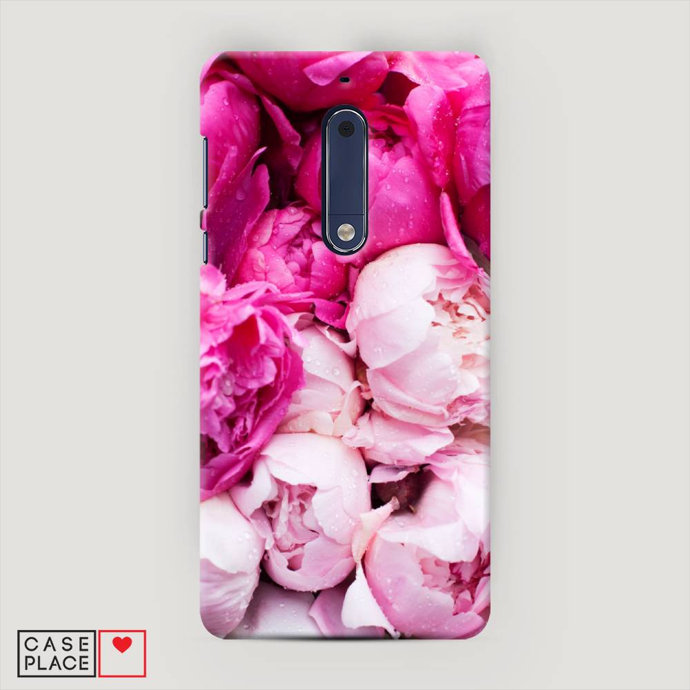 

Чехол Awog "Пионы розово-белые" для Nokia 5, 120220-6
