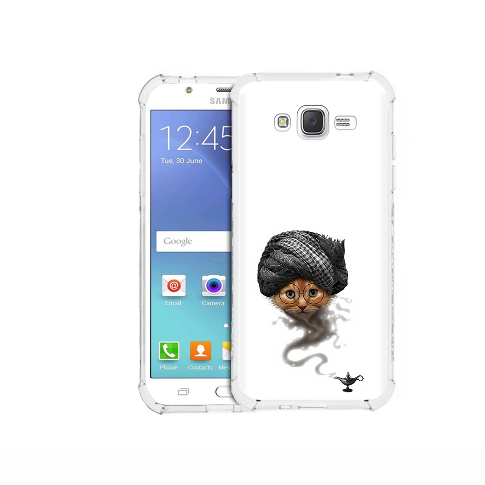 

Чехол MyPads Tocco для Samsung Galaxy J5 (2015) кот джин (PT15272.579.398), Прозрачный, Tocco