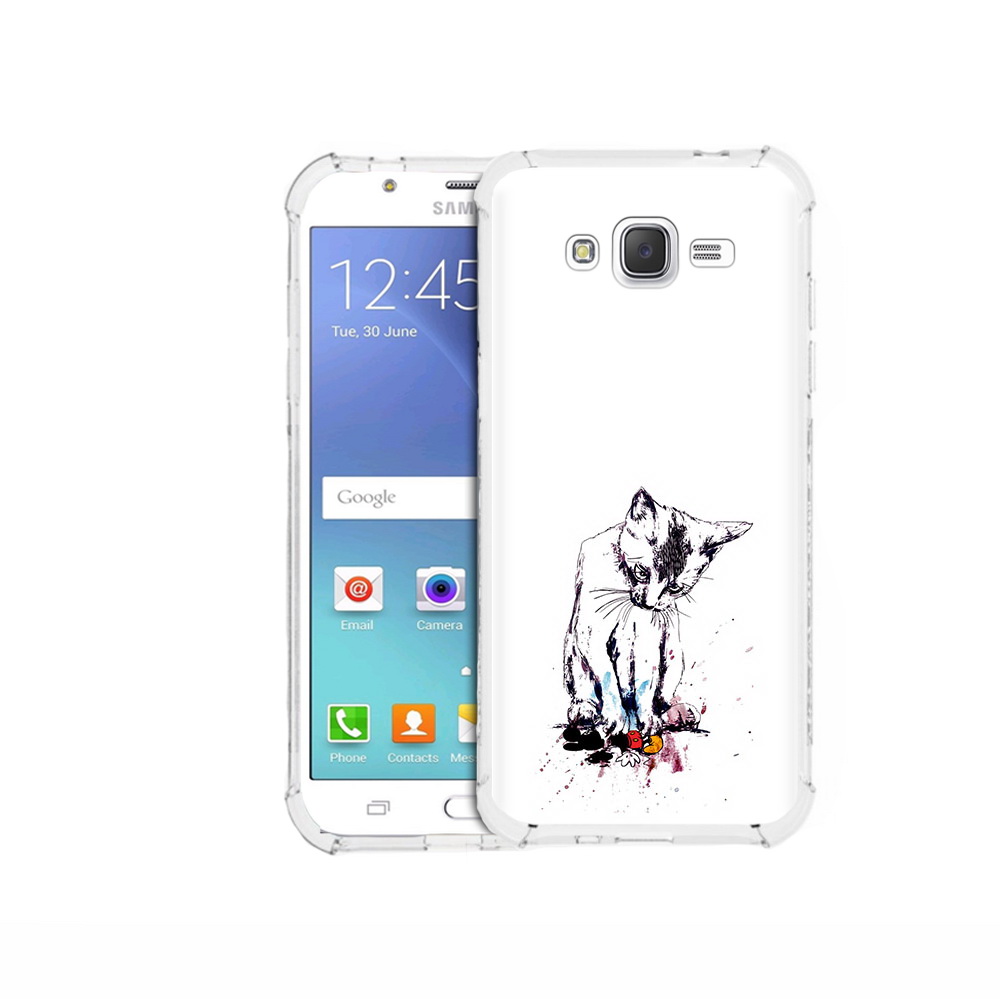 Чехол MyPads Tocco для Samsung Galaxy J5 (2015) кот и микки (PT15272.579.399)