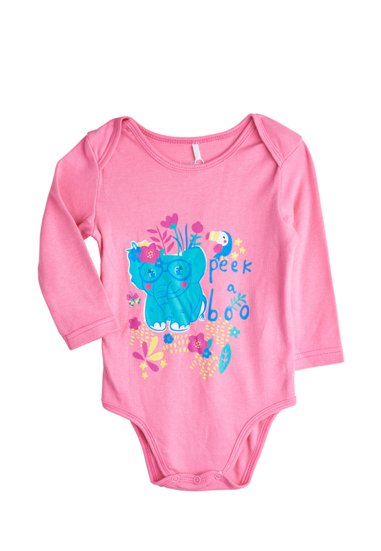 

Боди детское Kari baby SS19B54000319 розовый р.68, SS19B54000319