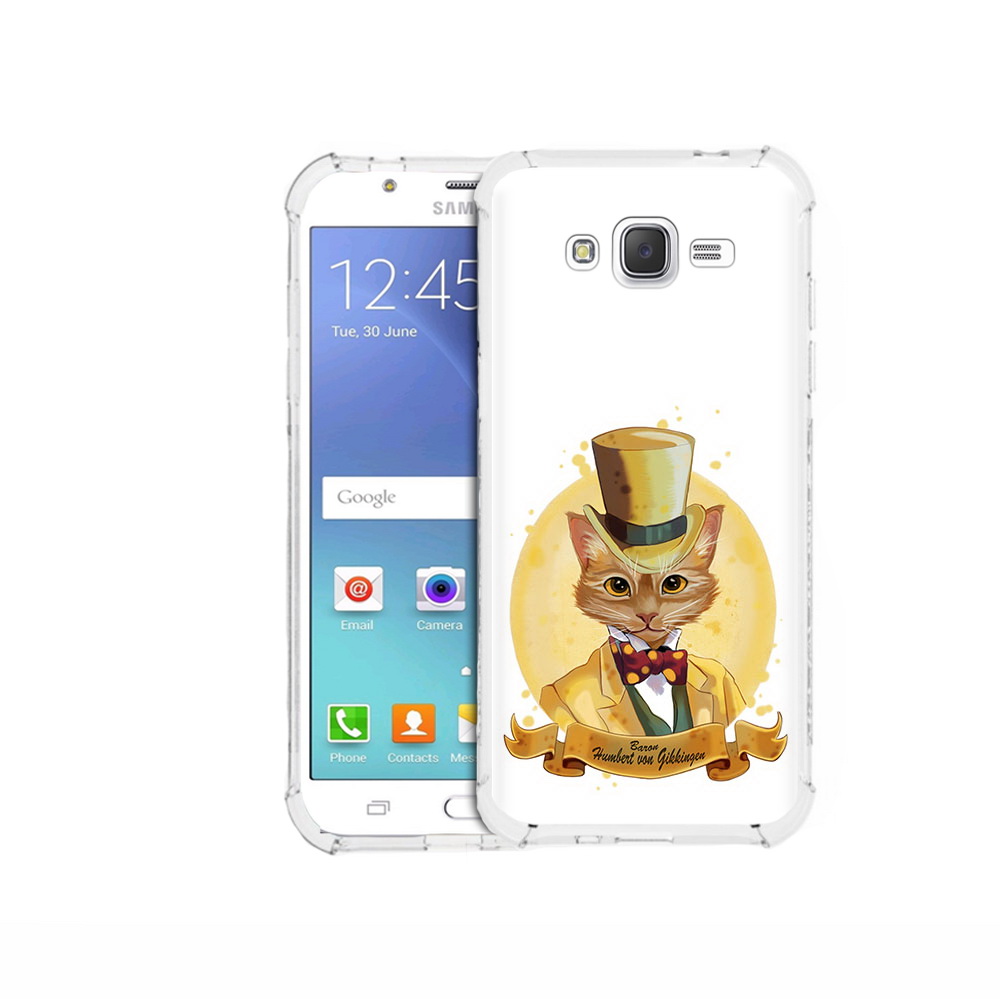 

Чехол MyPads Tocco для Samsung Galaxy J5 (2015) кот юрист (PT15272.579.401), Прозрачный, Tocco