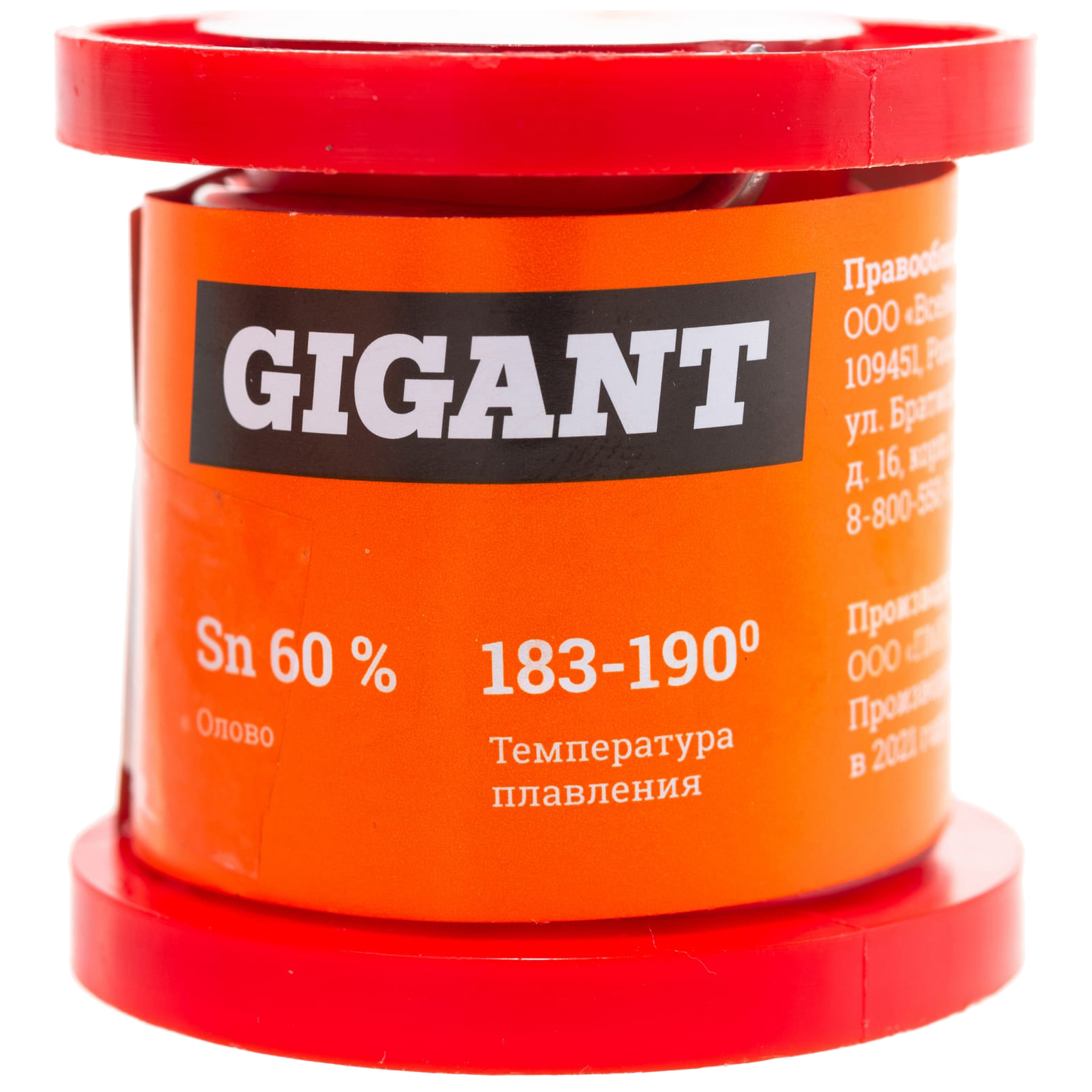 

Gigant Припой ПОС 61, проволока 3мм, 100г GT-090
