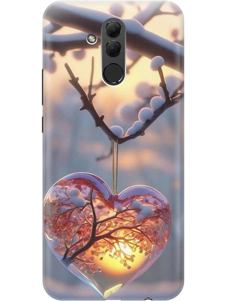 

Силиконовый чехол на Huawei Mate 20 Lite с принтом "Ледяное сердце", Прозрачный;белый;желтый;оранжевый, 719355691