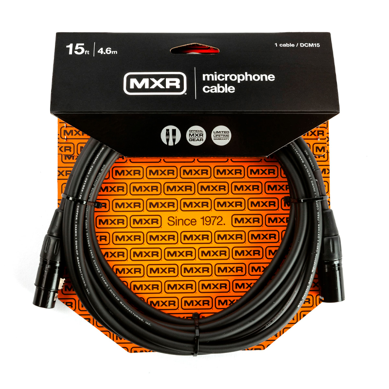 Кабель аудио 1xXLR - 1xXLR DUNLOP DCM15 4.5m