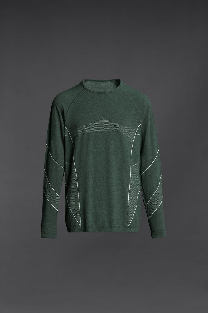 

Лонгслив мужской ZARA 01368350 зеленый XL, 01368350