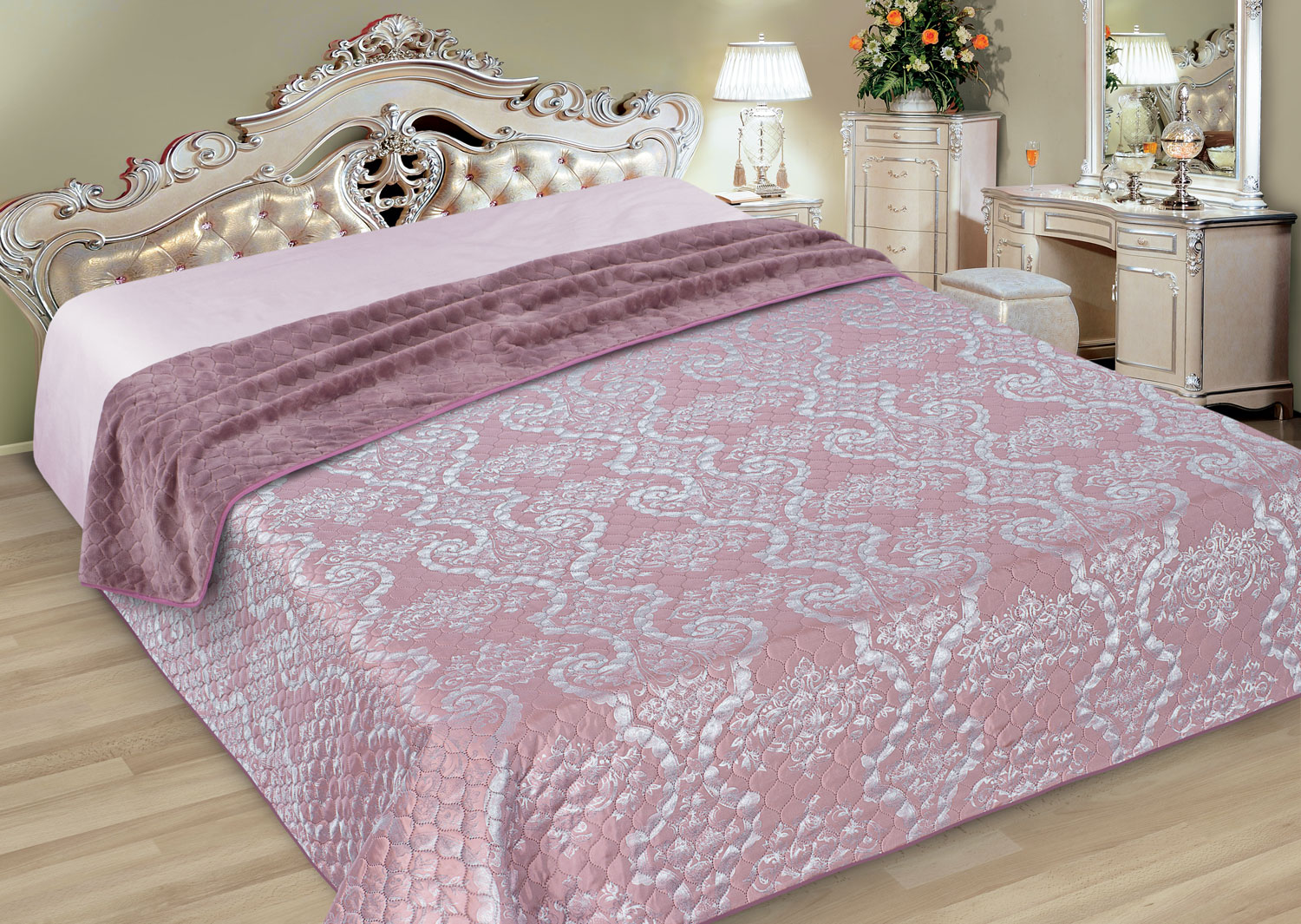 

Marianna Покрывало ROYAL (жаккард с мехом) 250х230 R 17, шт