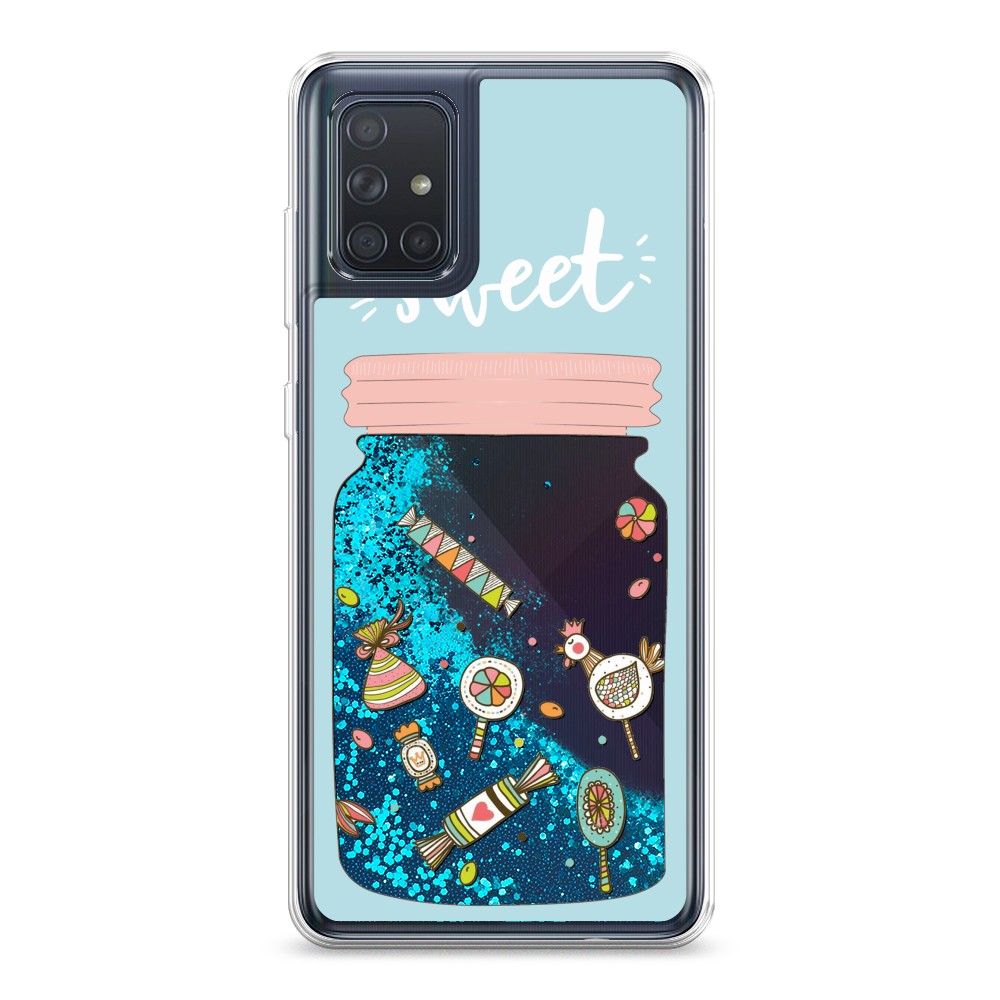 

Чехол Awog на Samsung Galaxy A71 4G "Конфетки в банке", Разноцветный, 29093-1