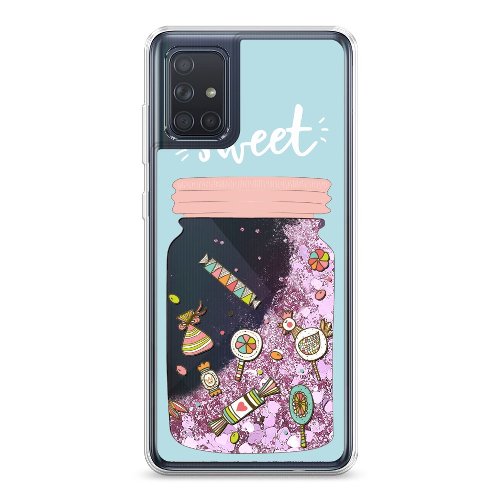 

Чехол Awog на Samsung Galaxy A71 4G "Конфетки в банке", 29094-1