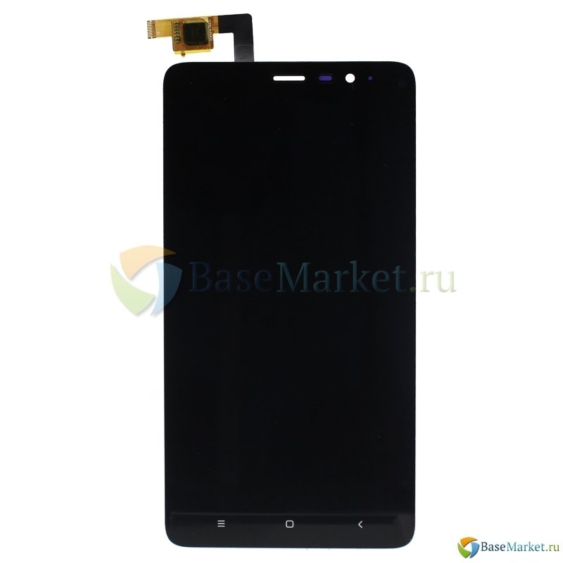 Дисплей BaseMarket для Xiaomi Redmi Note 3 в сборе с тачскрином Base (черный)
