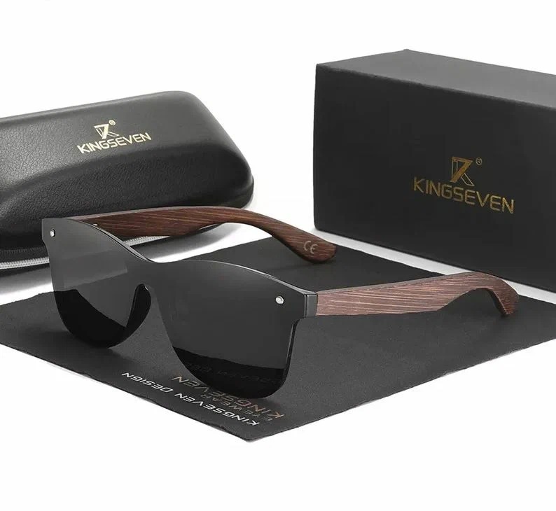 Солнцезащитные очки унисекс Kingseven D-5504 black