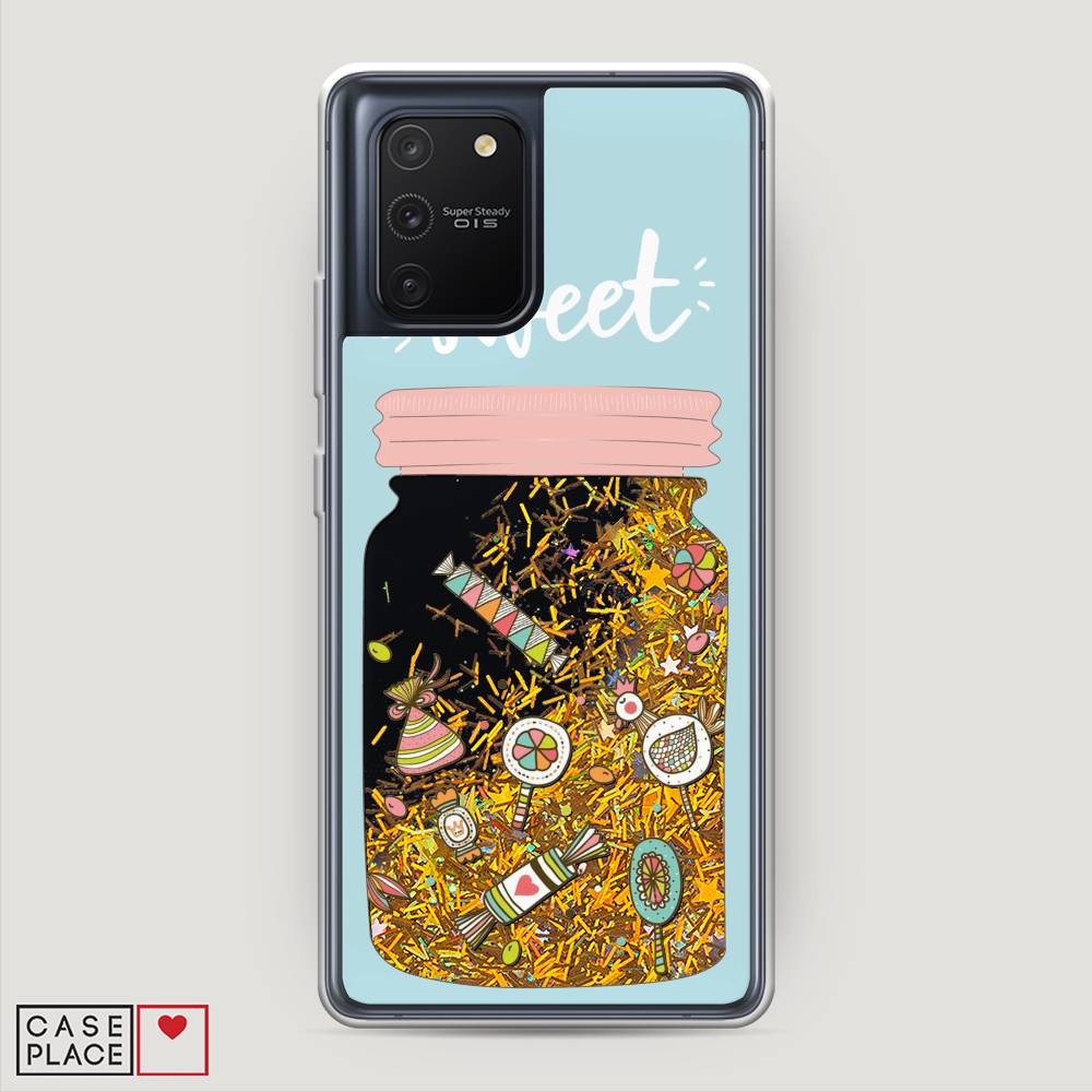 

Чехол Awog на Samsung Galaxy A91/S10 Lite "Конфетки в банке", Разноцветный, 29990-1
